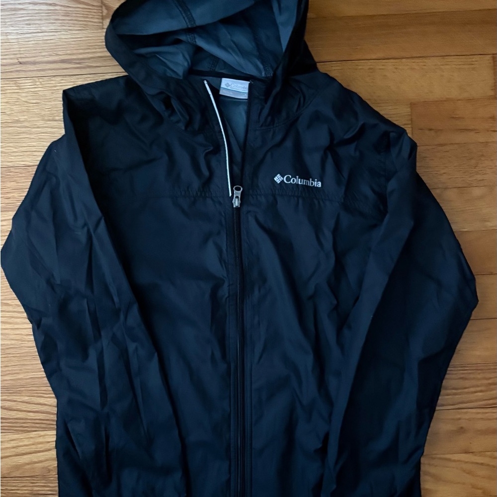 Columbia Black Kids Raincoat